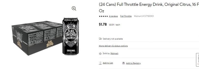 download full throttle energy drink stores