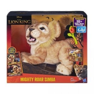 Disney The Lion King Mighty Roar Simba Interactive Plush Toy PRICE DROP!