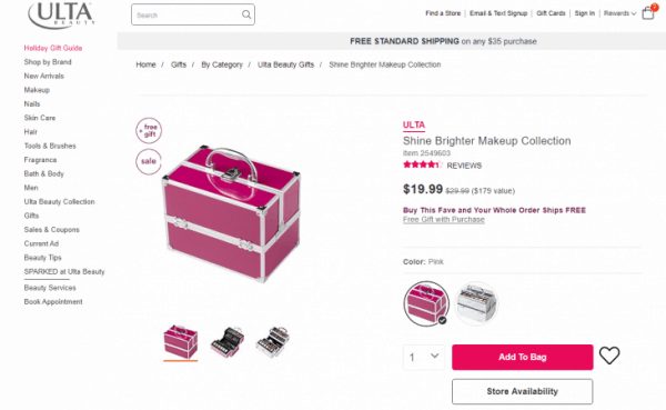 Ulta Beauty Gift Set JUST $16.49! A $179 Value!