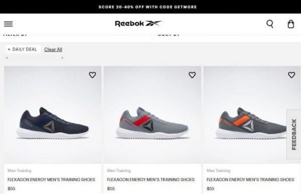 Reebok Running Shoes for Men or Women Nearly 60% off!