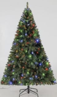 6.5 Ft Pre-Lit Tree ONLY $49! (was $99)