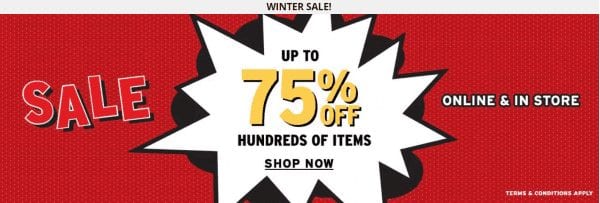 The Body Shop Winter Sale Clearance Save 75%