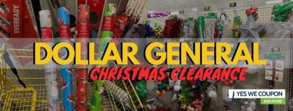 Dollar General Christmas Clearance 50% OFF!