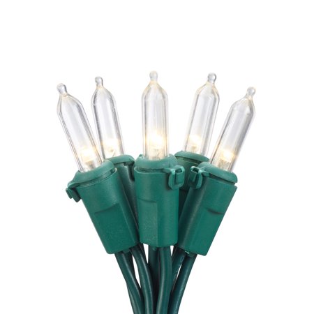 Holiday Time Warm White Led Mini Christmas Lights, 59', 300 Count