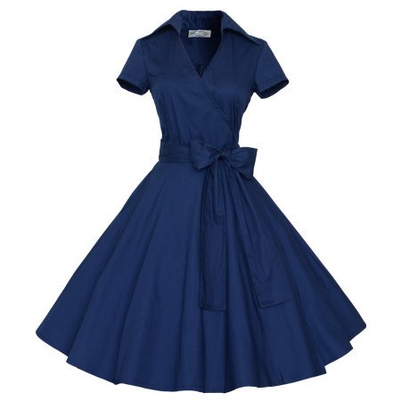 Women Vintage Style 50'S 60'S Swing Pinup Retro Casual Housewife Christmas Party...