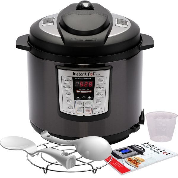 Black Stainless Pressure Cooker