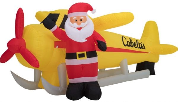 11-ft. Pontoon Plane Santa Inflatable JUST $59.99 ONLINE DEAL!