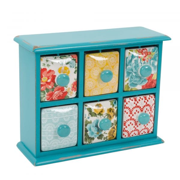 The Pioneer Woman 6 Drawer Spice Box JUST $7! REG $28.94