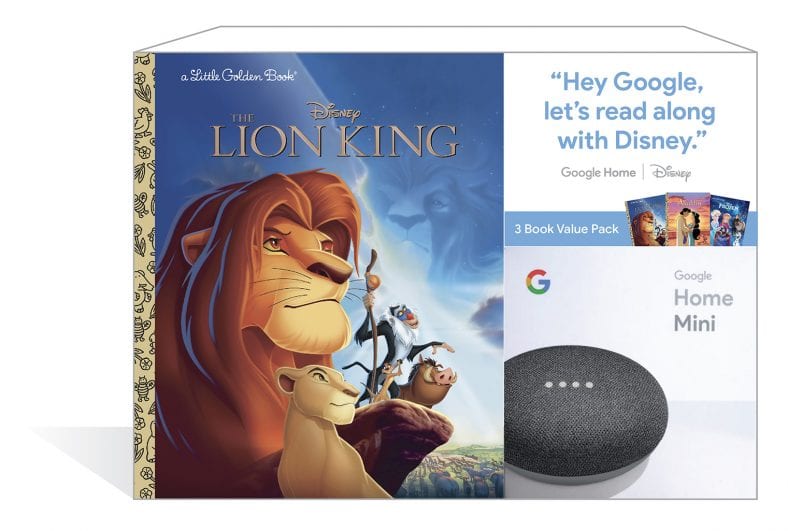Google Home Mini With 3 Disney Books Only $15 (was $50)