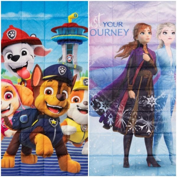 Kids Character Weighted Blankets on Clearance at WALMART!!!!