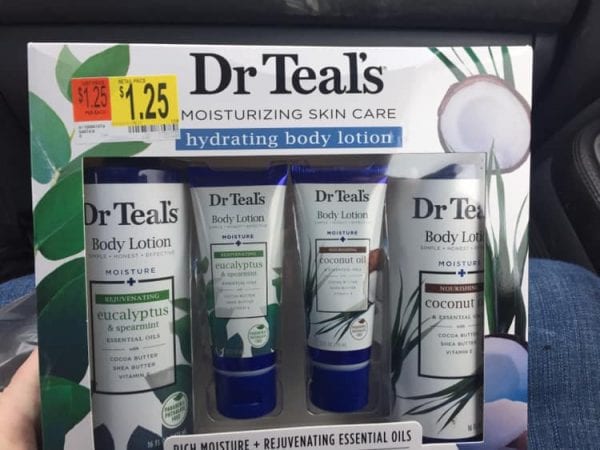 Dr. Teal’s Eucalyptus & Coconut Lotion Gift Set ONLY $1.25