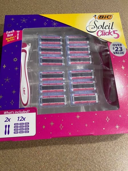 BIC Soleil Click 5 Gift Set only $1