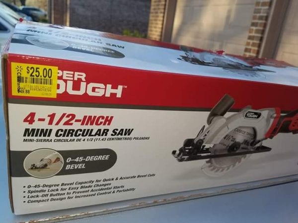 Circular Saw Only $25.00 (was $50.00)