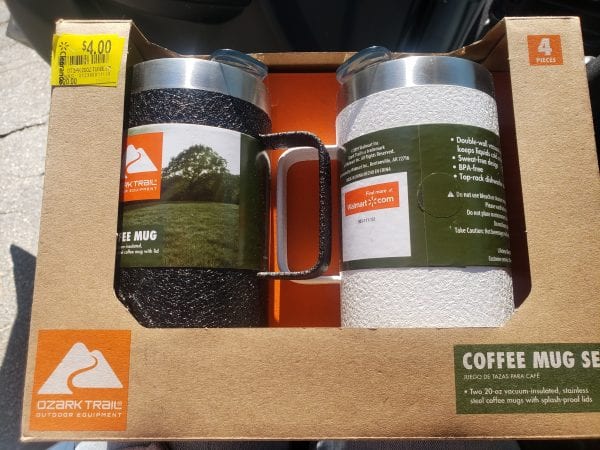 Ozark Trail Mug Set ONLY $1.80 at Walmart!!!