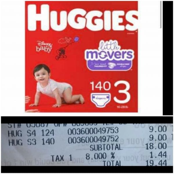 HUGGIES DIAPER BOXES Only $9!!!