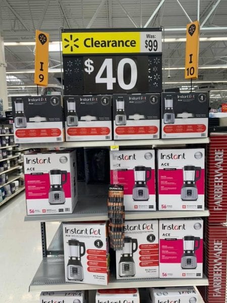 Instant Ace Blender only $40 (reg $100) – Walmart Clearance Find