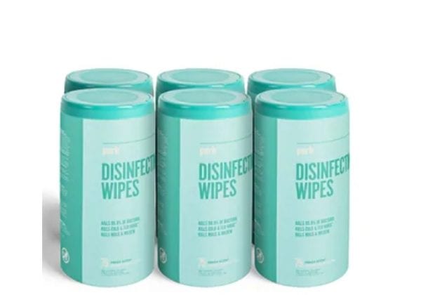Perk Disinfecting Wipes Pack of 6!!!  LIMIT OF 10!