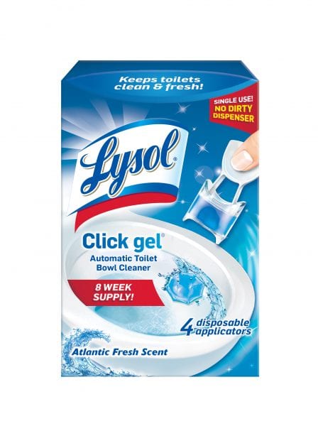Lysol Automatic Cleaning Click Gel 4 Count only 50 cents – Walmart Clearance Find