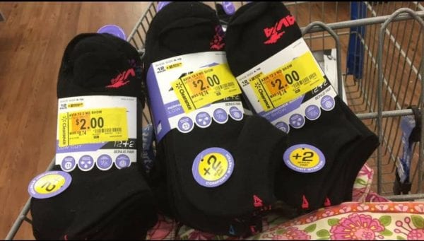 Avia Womens 12pack Socks Just $2 at Walmart!!!