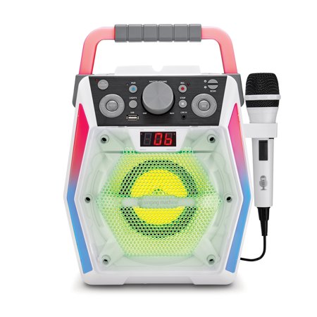 Singing Machine Glow, SML2200, Bluetooth CDG Karaoke Machine