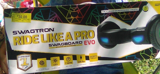 Swagtron Evo Hoverboard Only $30 (was $128!!!) at Walmart