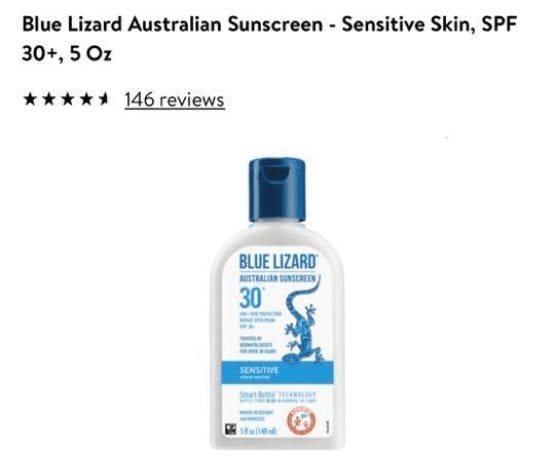 Blue Lizard Sunscreen Unmarked Clearance Money Maker!!!