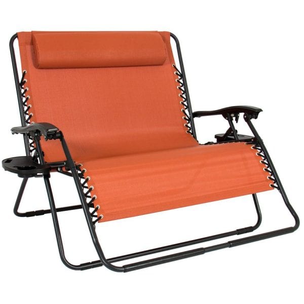 2-Person Double Wide Zero Gravity Chair – PRICE DROP!
