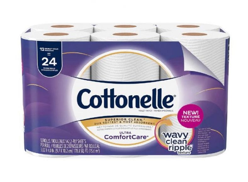 Cottonelle Toilet Paper 12 Pack only $4.99! – Glitchndealz