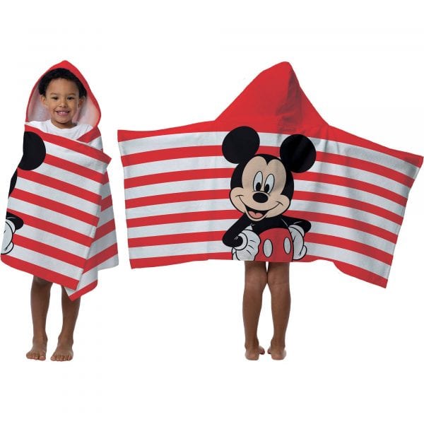 Walmart Clearance Disney Mickey Mouse Hooded Bath Towel Only $1