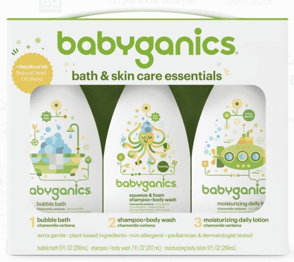Babyganics Bath & Skin Care Essentials Kit ONLY $1!!!