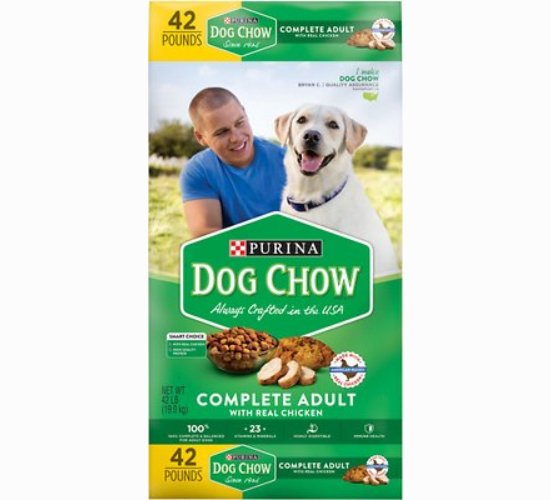 Screenshot 2020 07 08 Dog Chow Complete Adult with Real Chicken Dry Dog Food 42 lb bag Chewy com