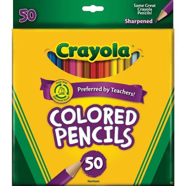 Screenshot 2020 07 17 Crayola® Assorted Color Pencils 50 Box at Staples