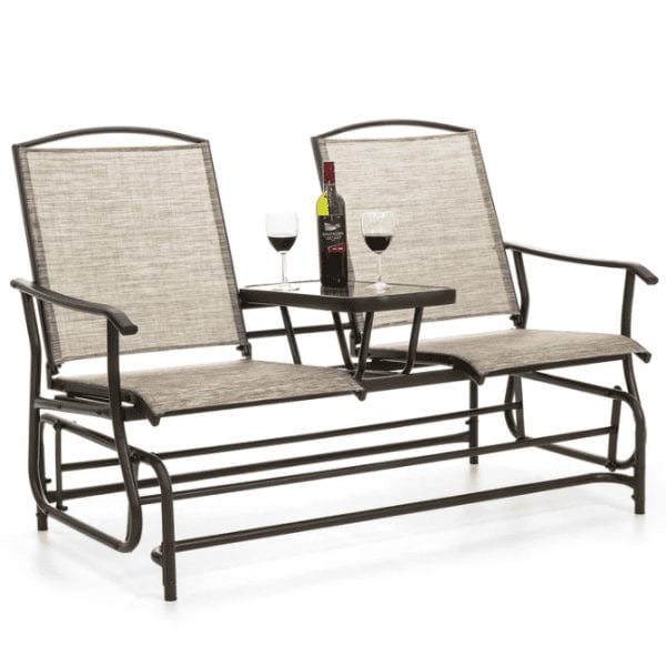 Porch Glider 2 Person with Table On Sale online at Walmart!!!