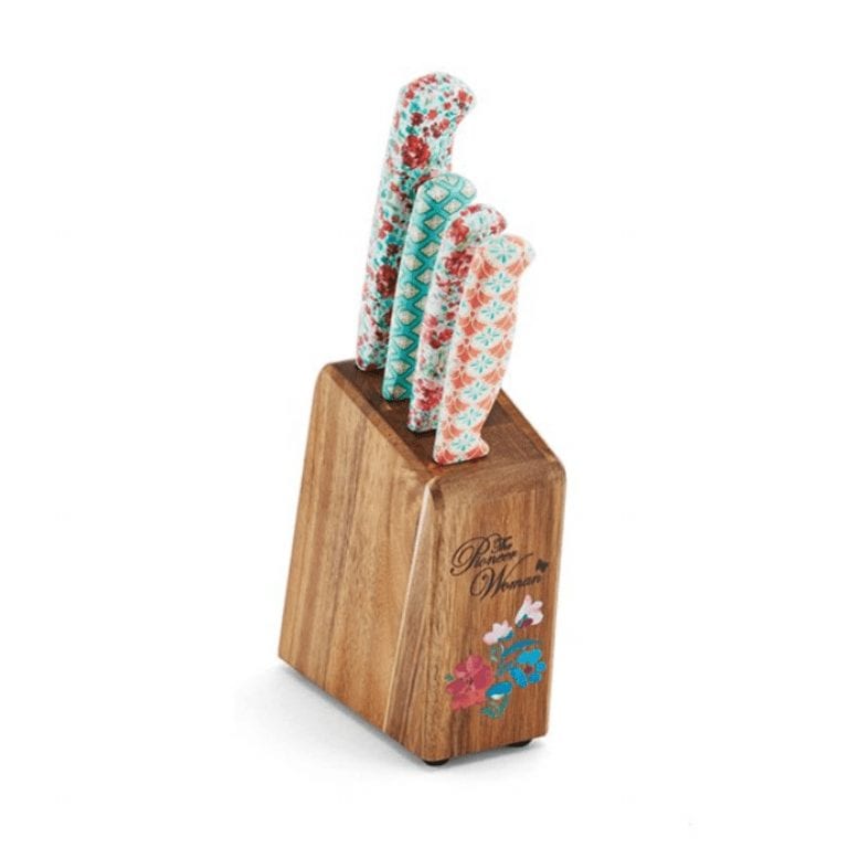 pioneer woman knife holder