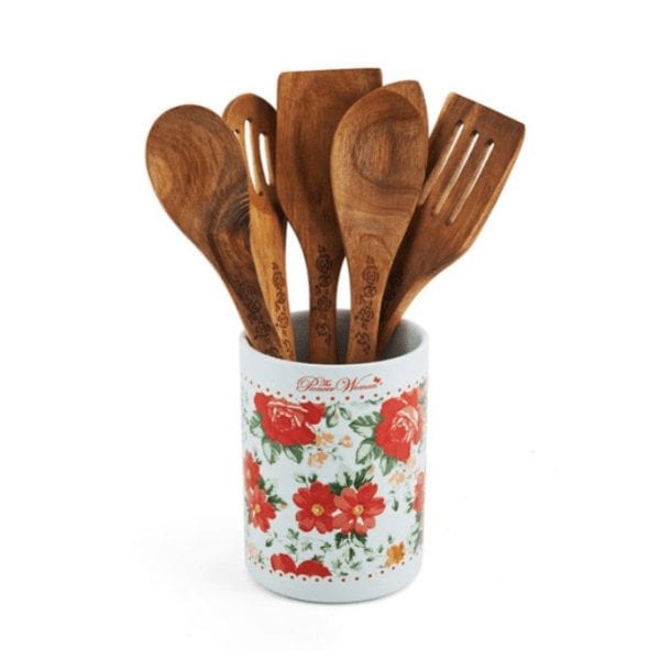 The Pioneer Women 6 Piece Wooden Set CLEARANCE at Walmart