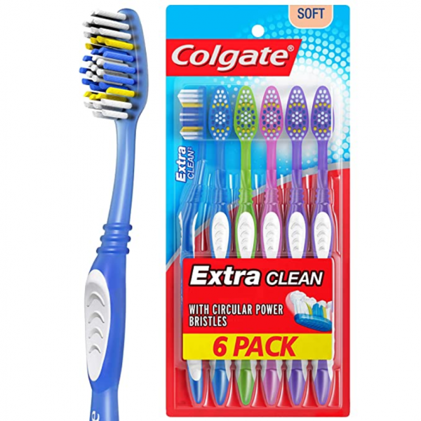 Screenshot 2020 07 24 Amazon com Colgate Extra Clean Toothbrush Full Head Soft 6 Count Beauty