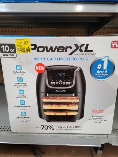 PowerXL Vortex Air Fryer Pro Plus 10 Quart Price Drop at Walmart!