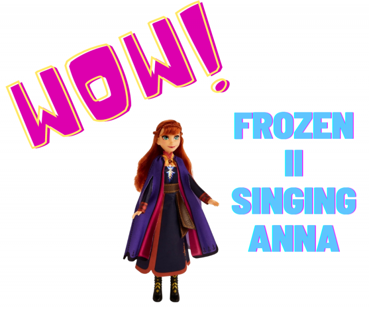 Frozen II Singing Anna Doll HUGE Price Drop! HOT!