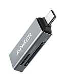 Anker SD Card Reader USB C, Dual Slots USB Type C to Micro SD Card Adapter