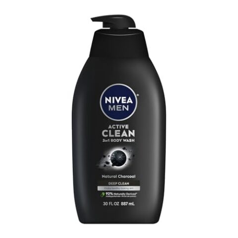 TWO Nivea Men Active Clean Body Washes