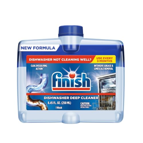 Finish Dual Action Dishwasher Cleaner
