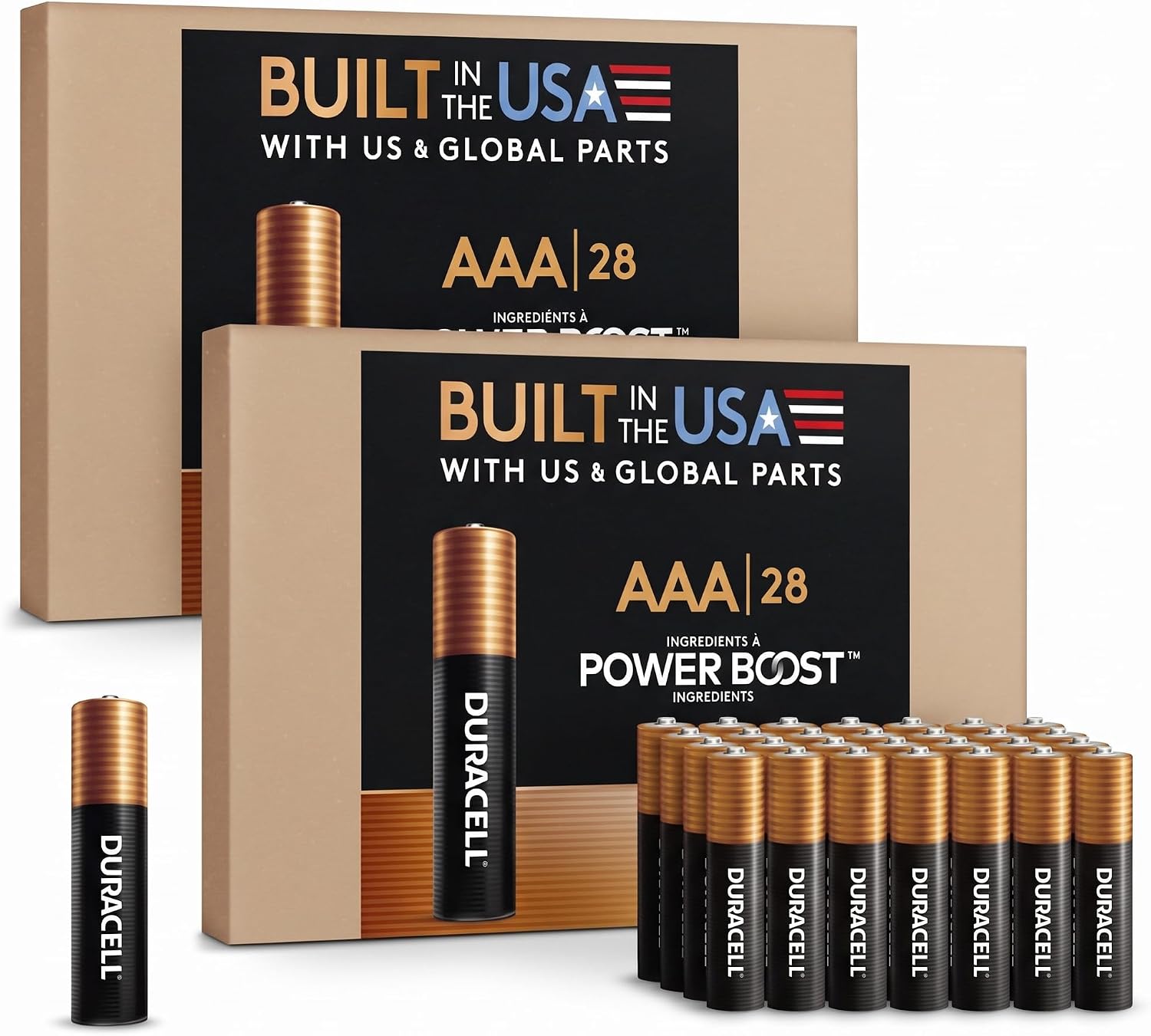 Duracell Coppertop AAA batteries