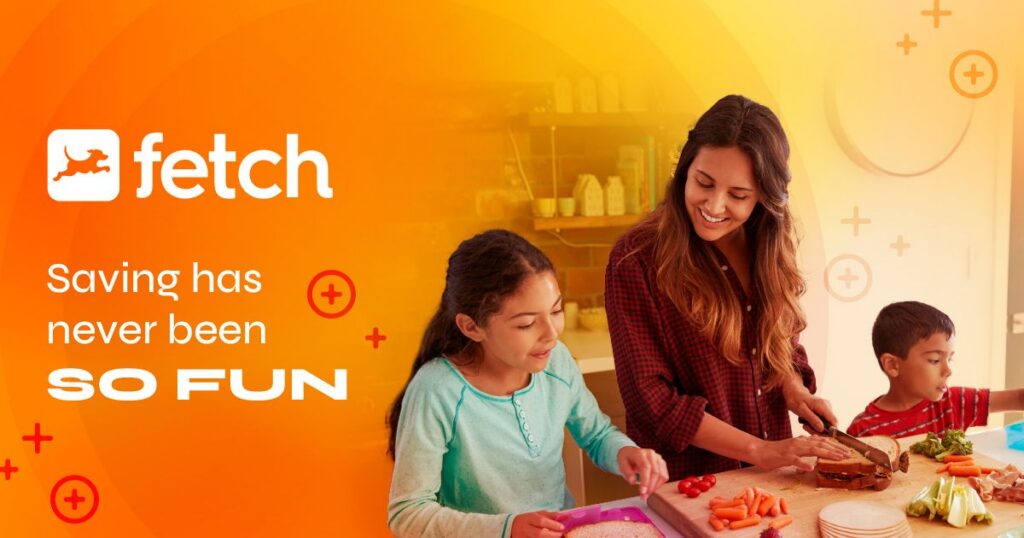 Fetch Rewards official promotional image showing a family preparing food