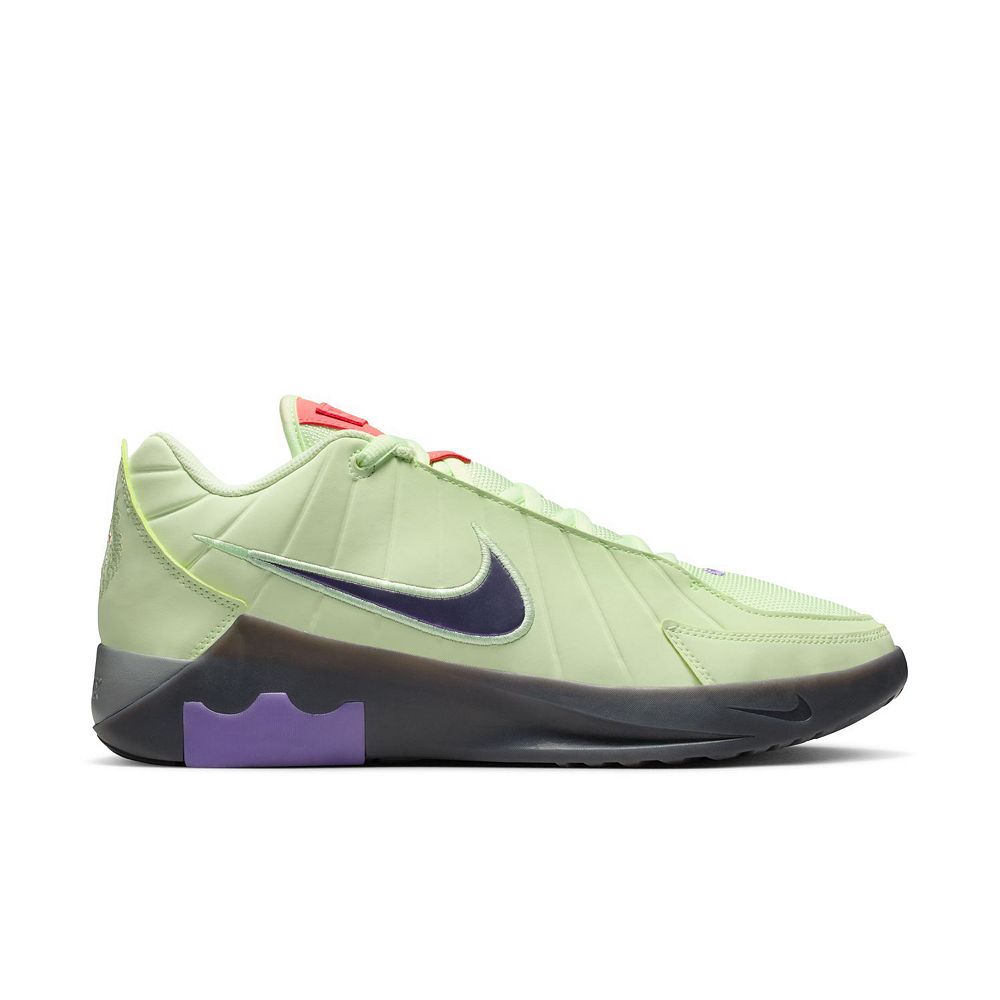 Nike LeBron Witness 9 men's basketball shoe in Volt Tint Multi