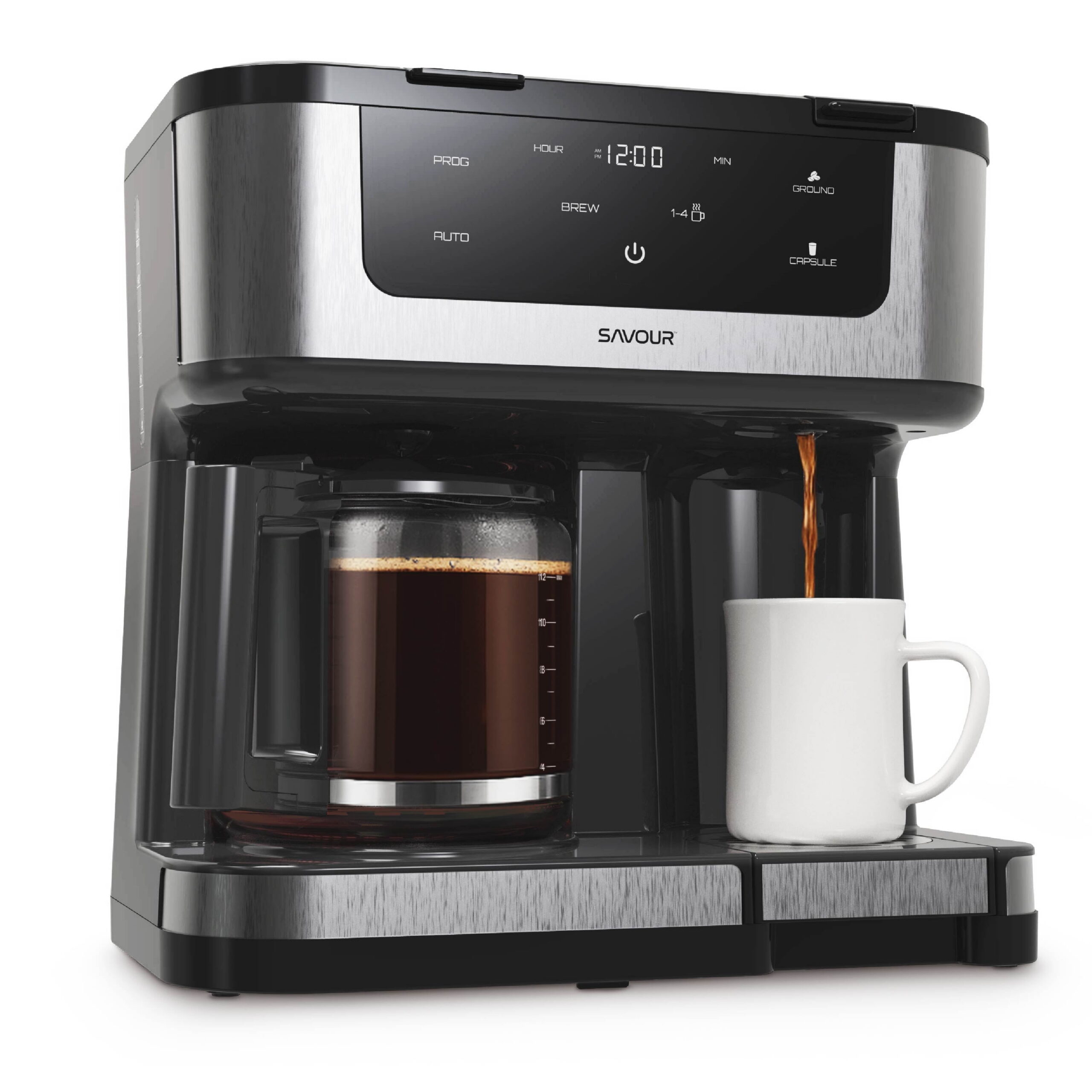 Savour dual coffee maker