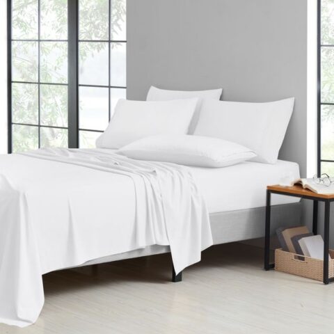 Bamboo-blend sheet set offered by Tanga