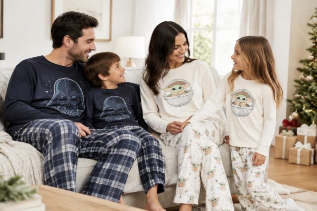 Old Navy Family Pajamas (Even Disney & Star Wars Styles!) 50% Off — AI-generated illustrative scene