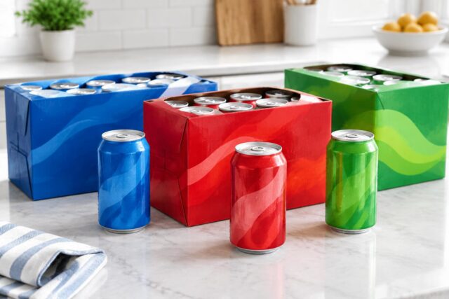 Soda Can 12-Packs — AI-generated illustrative scene