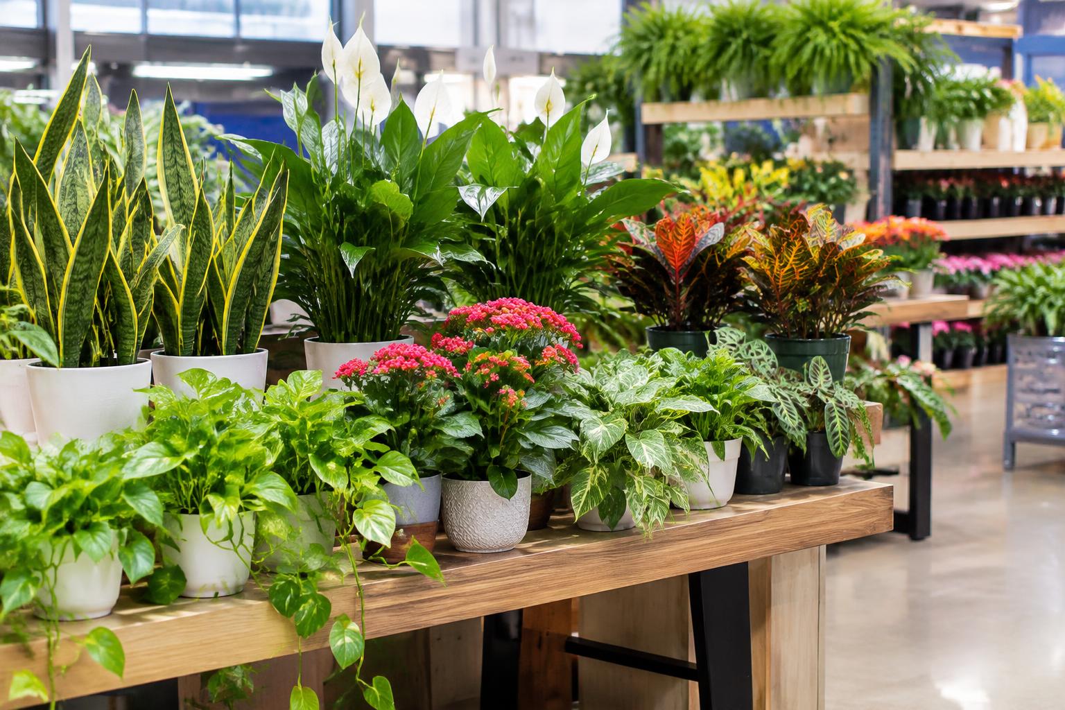 Up to 40% Off Costa Farms Live Plants at Lowe’s on October 21st — AI-generated illustrative scene