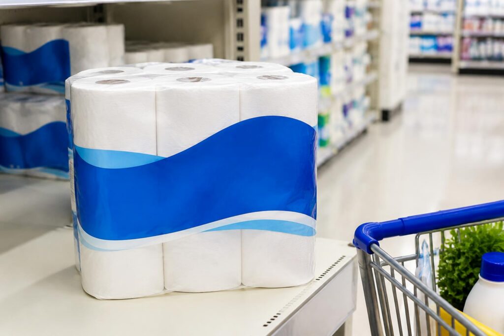 Save on Scott Toilet Paper at Walgreens with Coupons — AI-generated illustrative scene